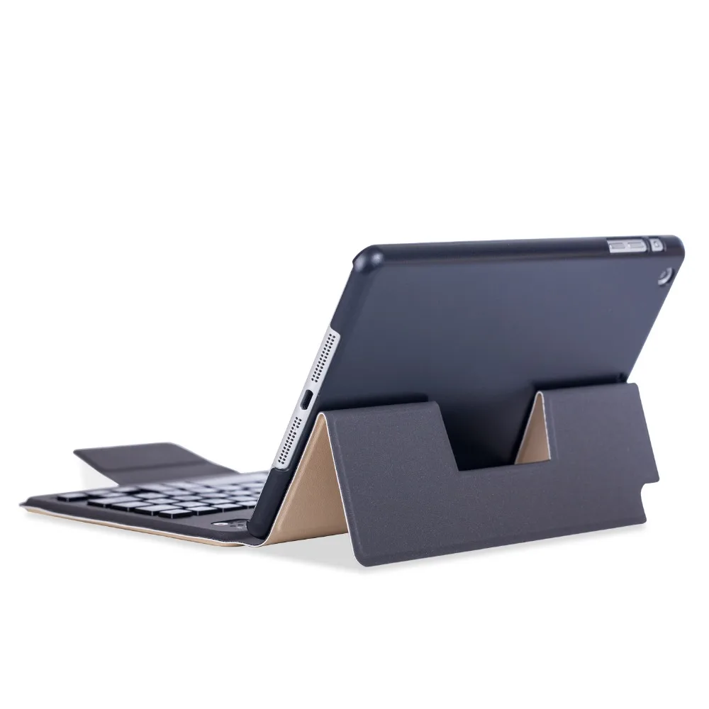 Чехол kemile для mini Ultra Slim Bluetooth клавиатура с магнитным держателем кожаный чехол