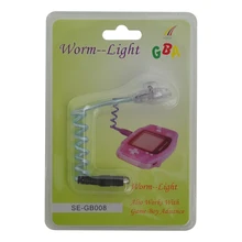 50pcs a lot Worm-Light LED Lamps for GBA /GBP /GBC Game Console with packe