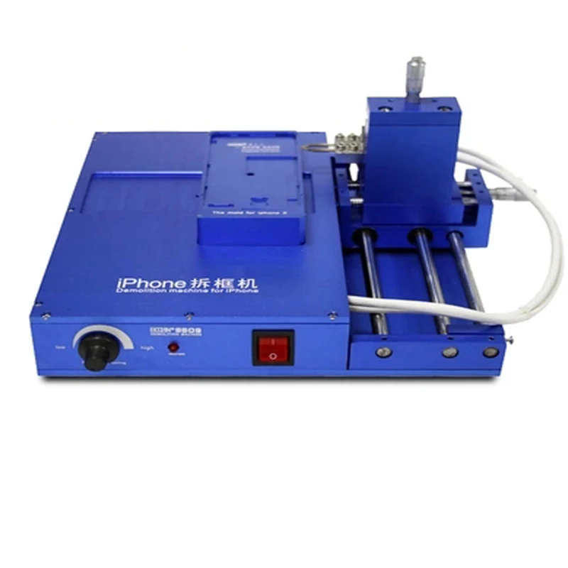 Middle Frame Separator Cutter Machine Heating Plate For iPhone X  LCD Screen Bezel Dismantle Frame Removal Machine With Moulds