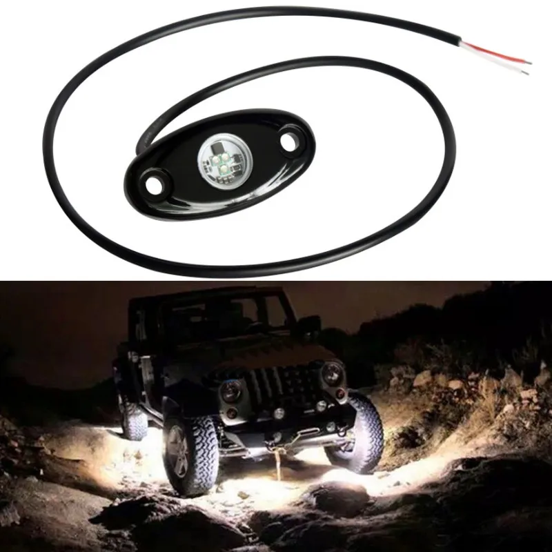 12v 24v Led автомобиль Грузовик Авто мотоцикла шасси светильник атмосфера IP68 DRL