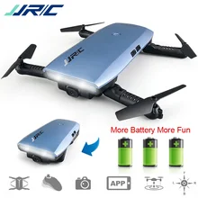 JJRC H47 Selfie Drone with Camera HD Wifi FPV Altitude Hold RC Quadcopter Foldable Arm G-Sensor Control Helicopter VS H37 Mini