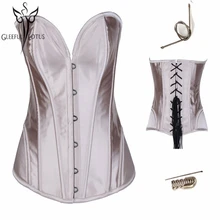 Сексуальное женское белье под грудью корсетные пояс Сталь кости талии тренер корсеты и бюстье Для женщин для похудения Средства ухода за кожей формирователь espartilho