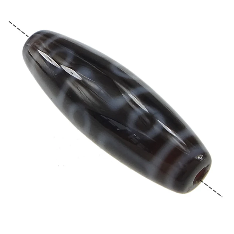 Oval para Jóias Olhos Natural Tibetano Contas Forma Faça Você Mesmo Fazer Colar Pulseira Encantos Buraco: 2mm 2020 9 Dzi