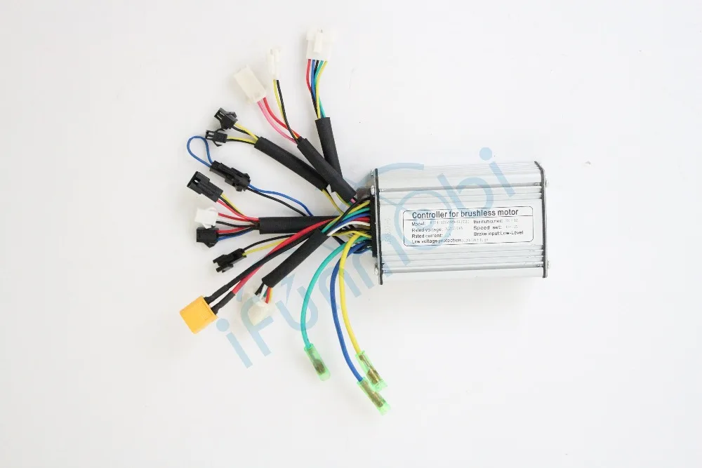 

36V/48V 20A 250W/350W Silver eBike controller for Brushless Motor With Regenerative And Reverse Function electric bicycle bike