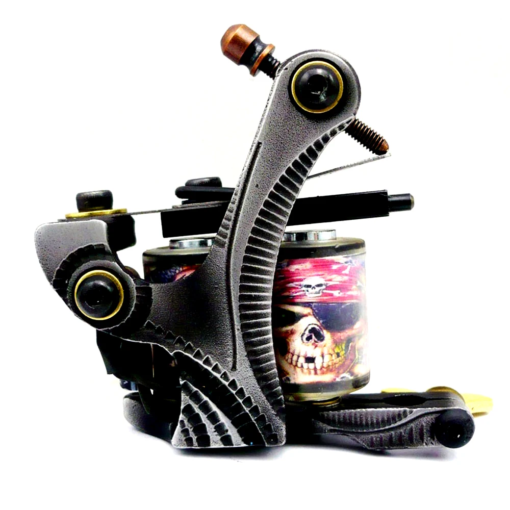 

New Cast 10 Laps Coils Tattoo Machine Liner Shader Gun