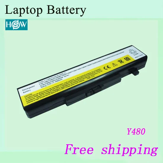 Аккумулятор для ноутбука LENOVO Y480 G480 G580 G485 L11L6Y01 L11L6F01 L11L6R01 L11M6Y01 L11N6Y01|laptop battery for