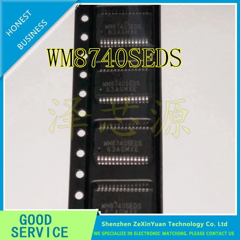 

3PCS/LOT WM8740SEDS WM8740SED WM8740SE WM8740S WM8740 SSOP-28