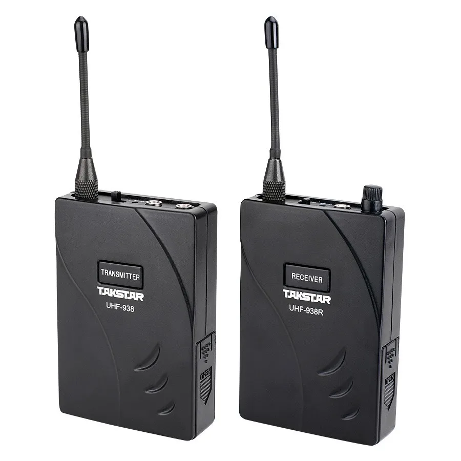 2 передатчика + 80 приемников Takstar UHF 938/ 938 частота Беспроводная система