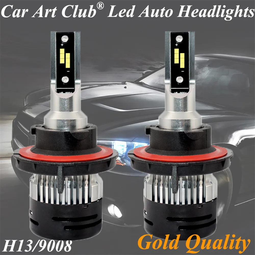 

Car Art Club H13 9008 car light cree led Chips high power lamp H13 9008 Auto car led bulbs Car Light 6500K Head light kit