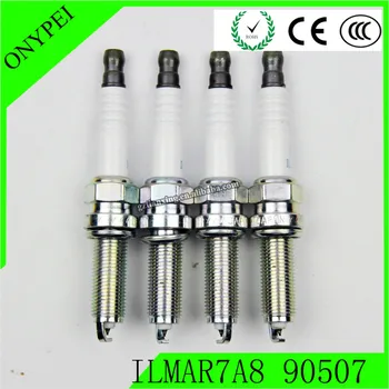 

4x ILMAR7A8 90507 09482-00619 Iridium Spark Plug For Suzuki NISSAN INFINITI B2401-4A00E MAZDA 1A14-18-110 0948200619 09482 00619