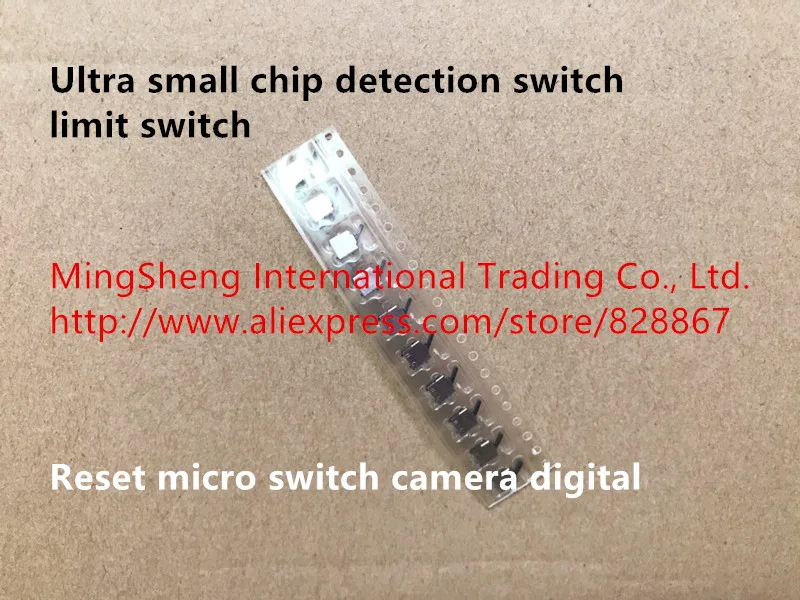 

Original new 100% import Japan ultra small chip detection switch limit switch reset micro switch camera digital