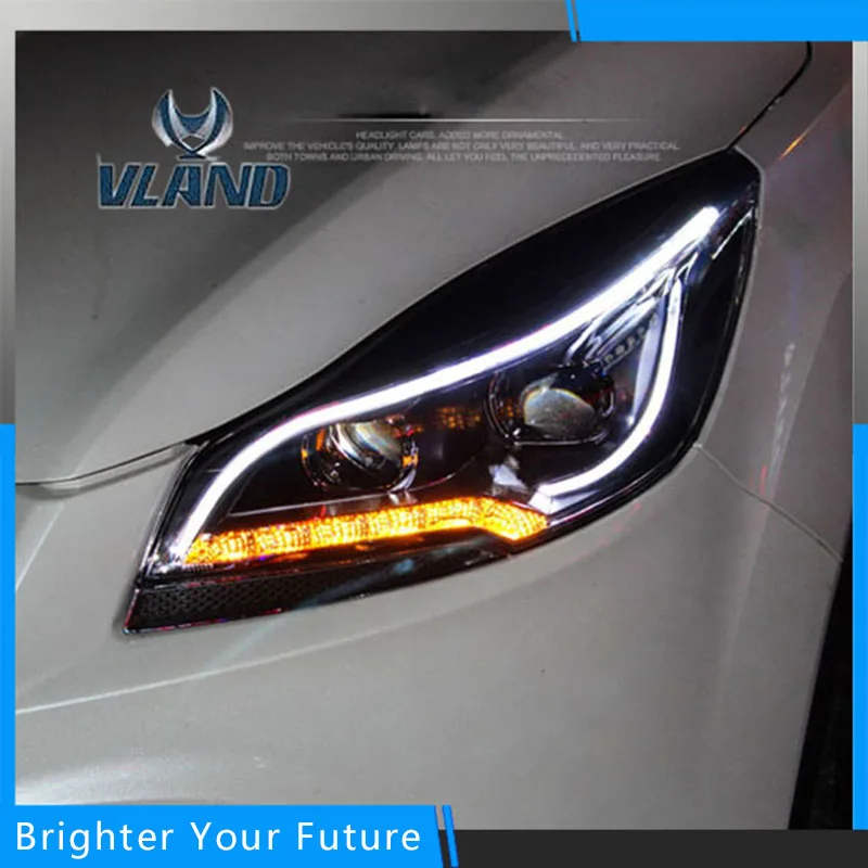 Front Headlight For Ford Kuga 2013 2014 2015 Car Styling LED Headlight