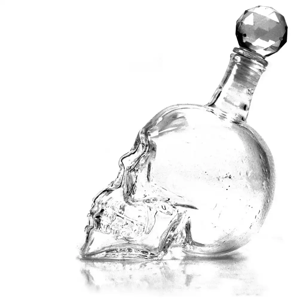 Cocktail Minuman Tengkorak Anggur Kaca Botol Vodka Wiski Bir Botol Roh Halloween Bar Rumah Klub Kreatif 3d Pesta Decanter 20 Bar Lainnya Alat Aliexpress