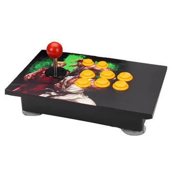 

USB Rocker Game Controller Arcade Joystick Gamepad Fighting Stick For PC Computer led KOF 97 Rocker Arcade computer game board