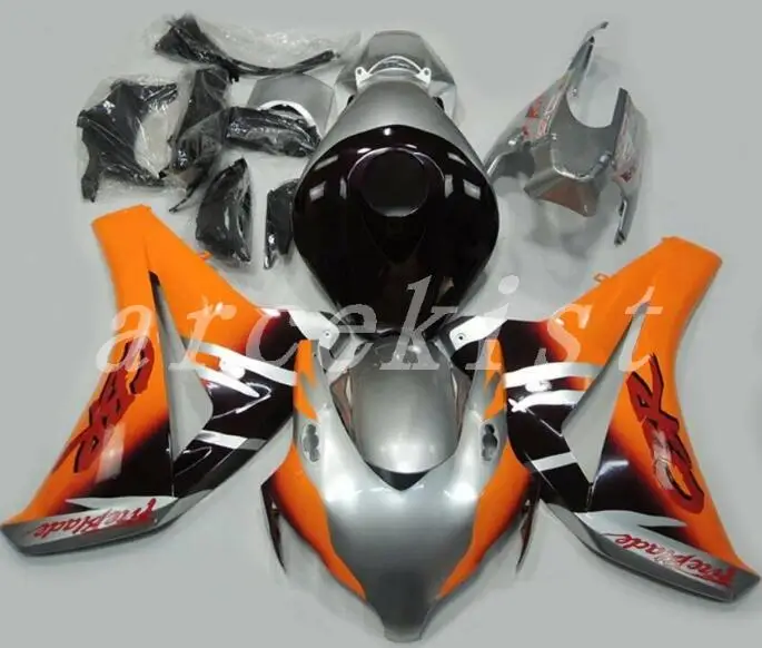 

New Injection Mold Motorcycle ABS Fairings kit Fit for HONDA CBR1000RR 2008-2011 08 09 10 11 1000RR CBR1000 custom black silver