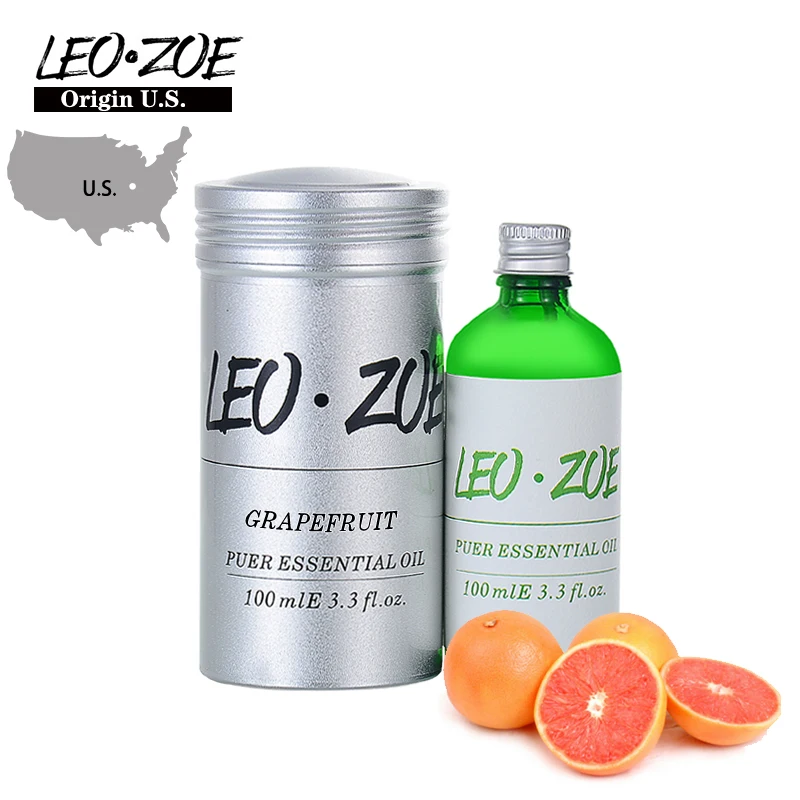 LEOZOE Grapefruit Essential Oil Certificate Origin US Authentication Grapefruit Essential Oil 100ML Oleo Essencial leozoe oregano essential oil certificate of origin libya authentication high quality oregano oil 100ml etherische olie