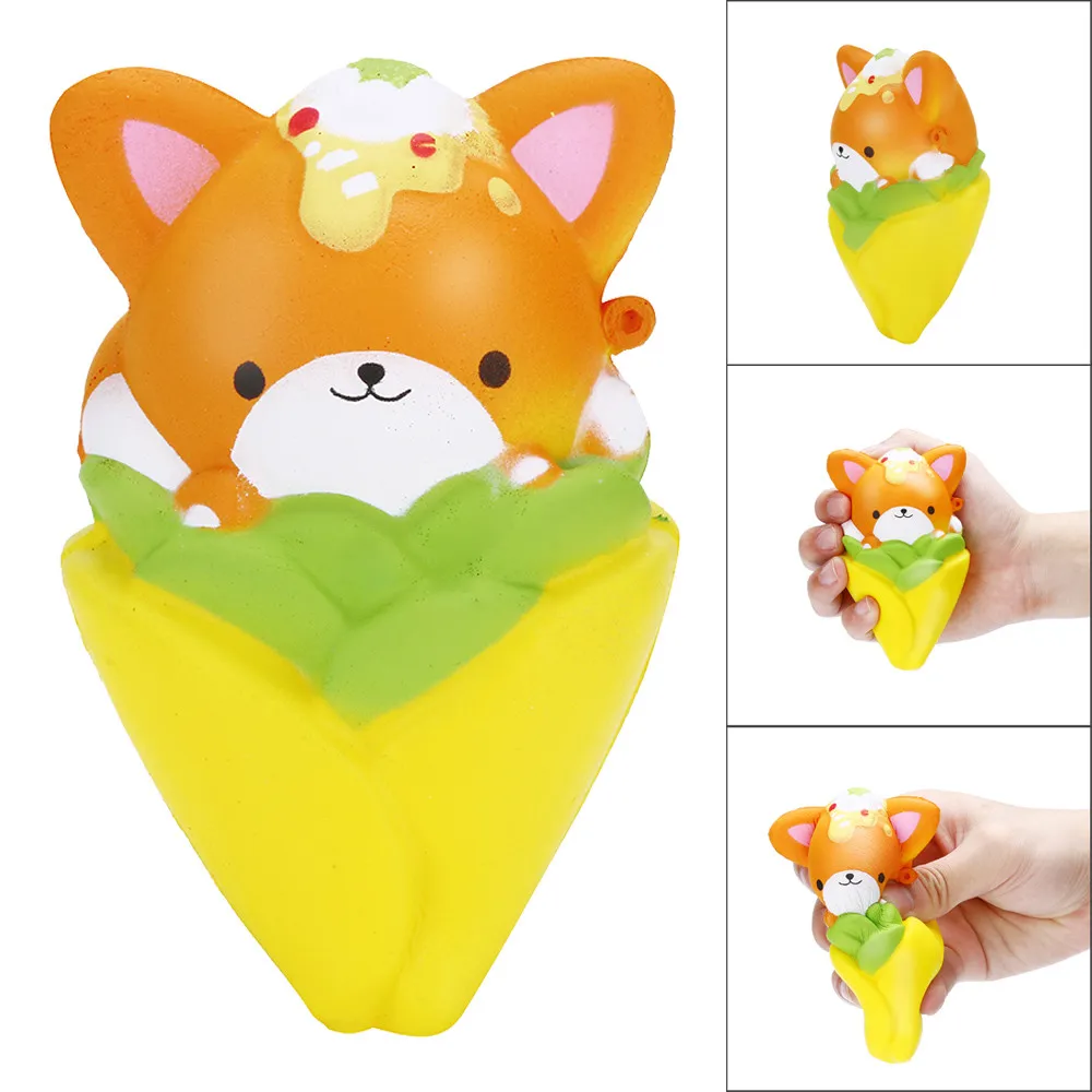 

Squishy Pinecone Bear Cream Scented Slow Rising Stress Reliever Squeeze Toy Puzzle plaything