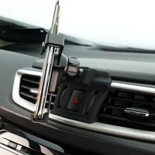 Держатель для мобильного телефона, Приборная панель автомобиля, крепление на вентиляционное отверстие для Nissan Qashqai- для Nissan Rogue X-Trail