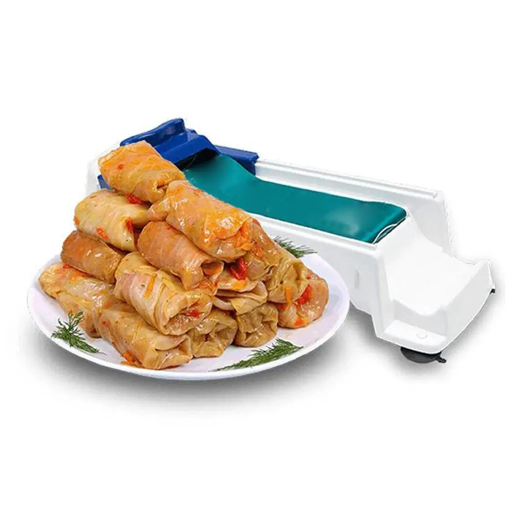 

Creative Kitchen Stuffed Meat Sushi Rolling Vegetable Roller Cabbage Maker Tool