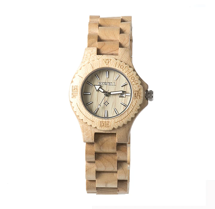 BEWELL WOODEN WATCH
