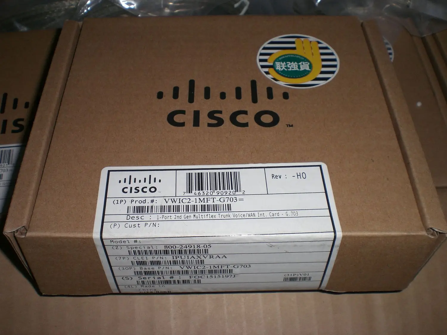 

Original VWIC2-1MFT-G703 brand new
