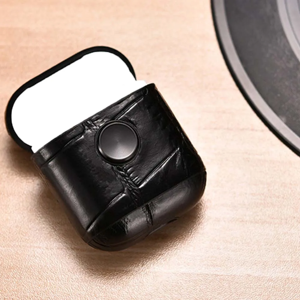 JINSERTA чехол из натуральной кожи для Airpods True беспроводной Bluetooth чехол для наушников для Air Pods чехол защитные аксессуары