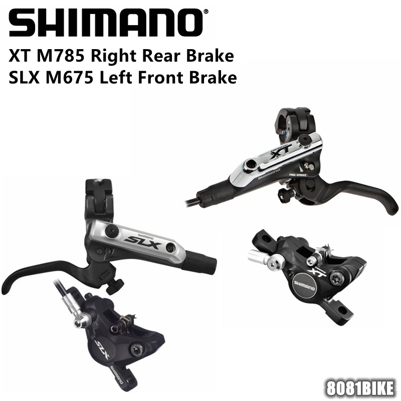 shimano xt m785 brake set