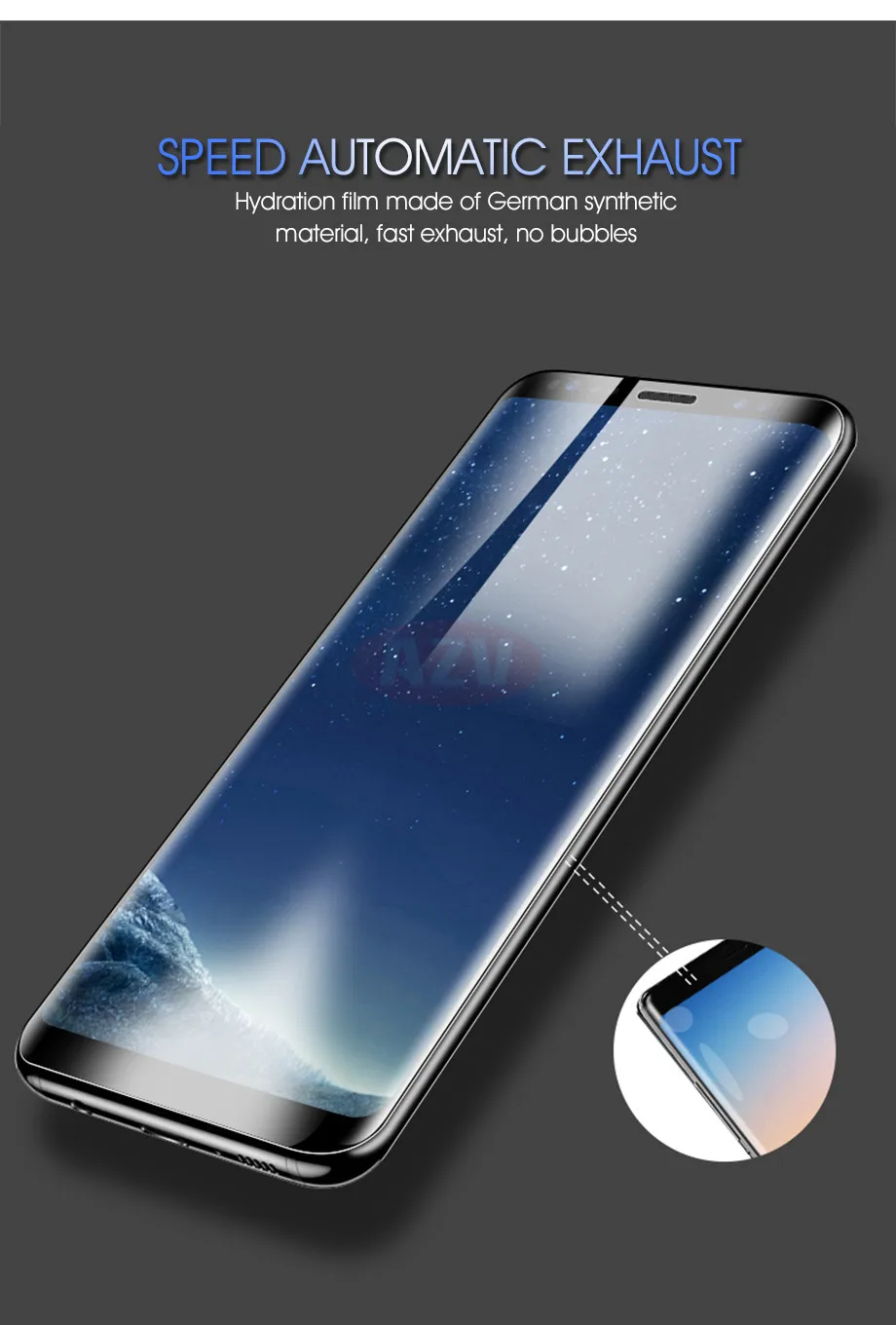 6D полное покрытие мягкая Гидрогелевая пленка для Samsung Galaxy Note 8 9 S8 S9 Защита экрана для Samsung S9 S8 S7 S6 Edge Plus не стекло