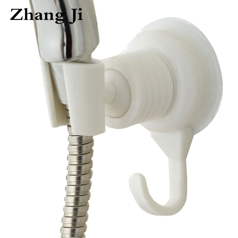 Zhang Ji White Abs Plastic Handheld Shower Bracket With Hook Functional