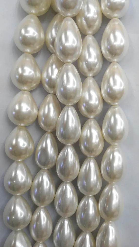 Жемчуг Gergous 10x14 15x20mm полная цепочка падение teadrop кубический ботинки черного белого