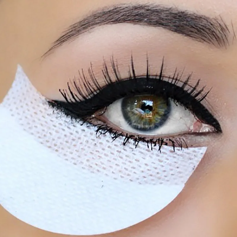 

40 Pcs Disposable Eyeshadow Shields Eyeliner Pad Under Eye Patches Eyelash Extensions Stickers Lips Strips Makeup Protector