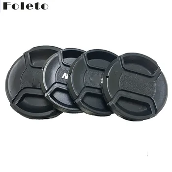 

Foleto Lens Cap Cover Snap On Center Pinch Lens Protective 49 52 55 58 62 67 72 77 82mm for Canon Nikon Sony a Pentax 60D 500D