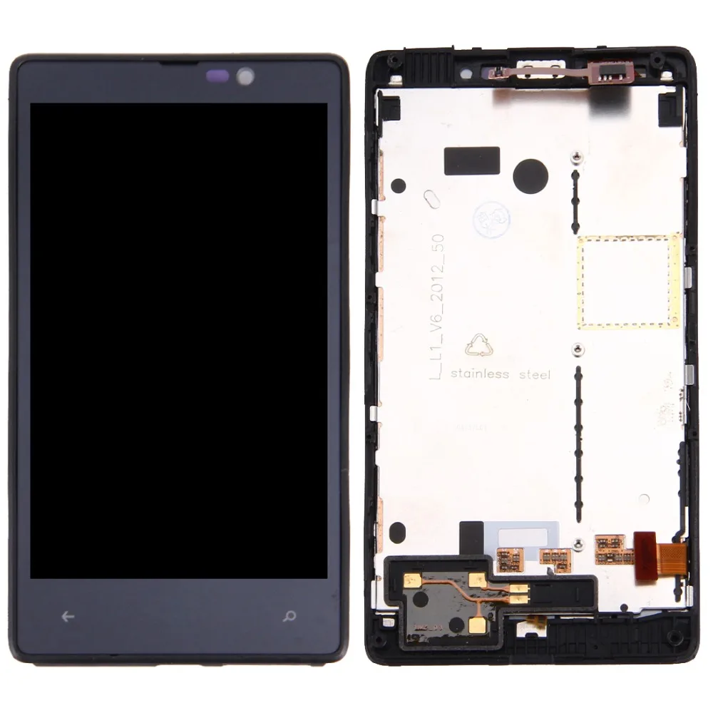 

LCD Display + Touch Panel with Frame for Nokia Lumia 820