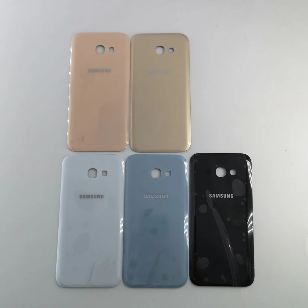 Задняя крышка батарейного отсека для Samsung Galaxy A5 2017 A520 A520F замена заднего корпуса +