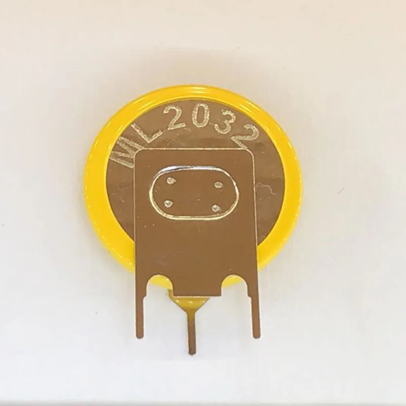 

2PCS/LOT ML2032 3V lithium battery/ rechargeable battery