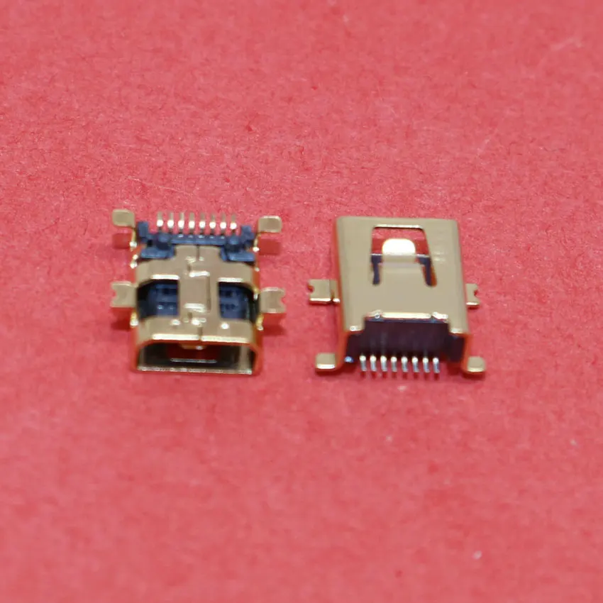 ChengHaoRan 1 Piece 8pin Mini USB Jack Port Connector for Nikon Digital Camera etc,MI-014