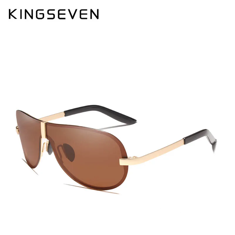 Мужские солнцезащитные очки KINGSEVEN брендовые дизайнерские поляризационные для