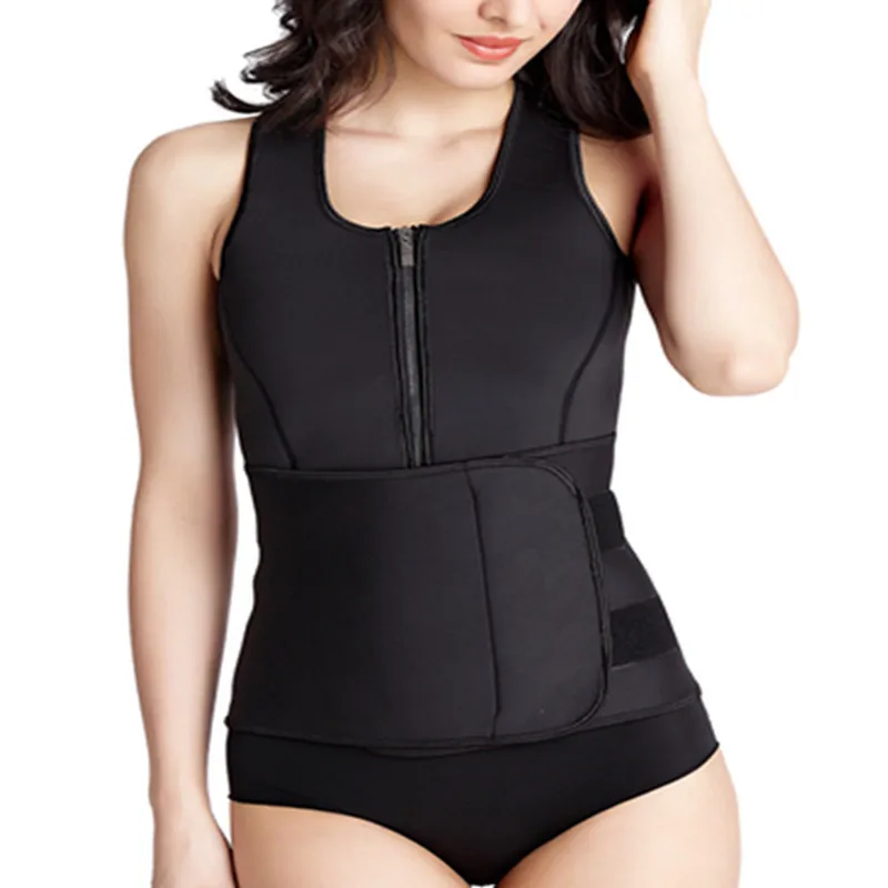 Women Slimming Shapewear Adjustable Neoprene Waist Trainers Abdomen