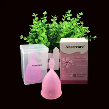 25pcs menstruation cup lady menstrual cup feminine coupe menstruelle copa menstrual de silicona medica aneercare for the cup