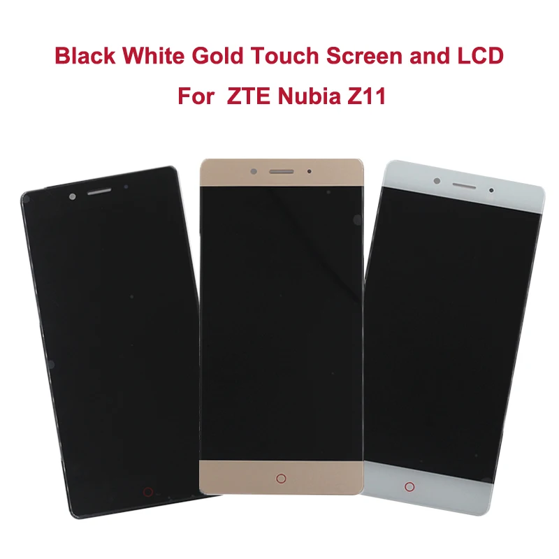 

Original 5.5" For ZTE Nubia Z11 NX531J Full LCD Display Touch Screen Digitizer Assembly Mobile Phone LCD For ZTE Nubia Z11