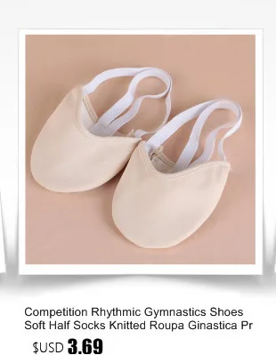 Обувь для художественной гимнастики; мягкие носки; аксессуары для бальных танцев; эластичные танцевальные туфли; 2 цвета