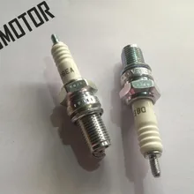 2 шт./лот) D8EA свечи зажигания для F650 XT350 K75 YFM400 ATV велосипед для еды по бездорожью HONDA CG 125 Сузуки мотоцикл детали мотороллера