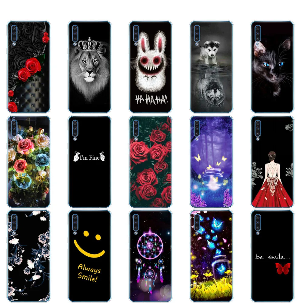 

Case For Samsung Galaxy A50 Case Silicone Back Cover For Samsung A50 A505 A505F SM-A505F Soft Coque Funda Skin Shockproof