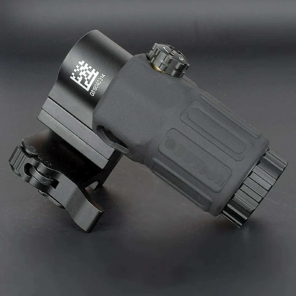 Увеличительное стекло G33 Airsoft 3X с переключателем на сторону быстросъемное