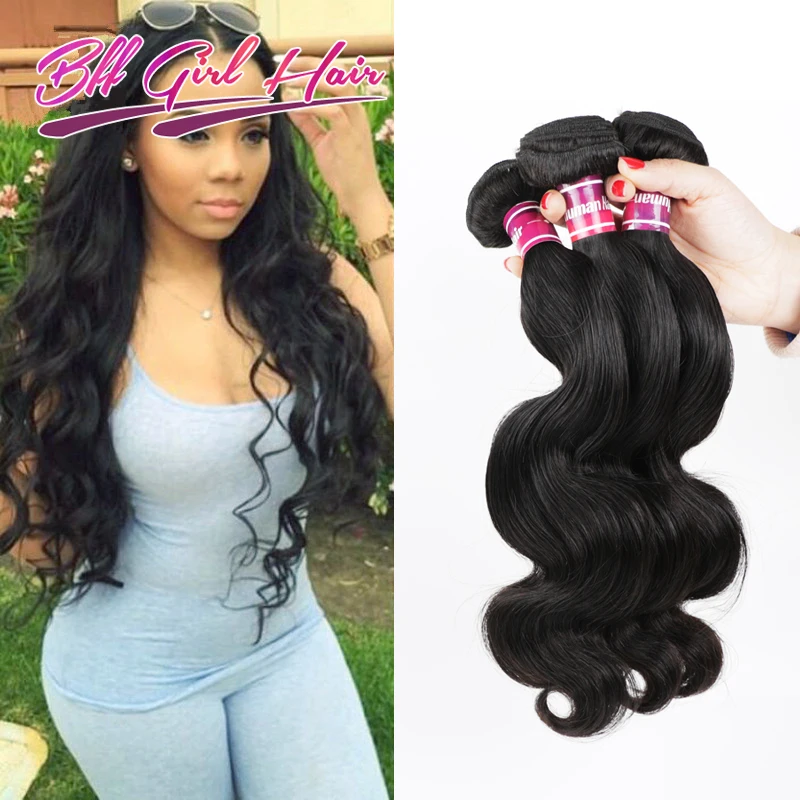 4 Bundles 8A Rosa Hair Products Brazilian Virgin Hair Body Wave Rosa Weave Beauty Unprocessed Human Hair Extension Freeshipping