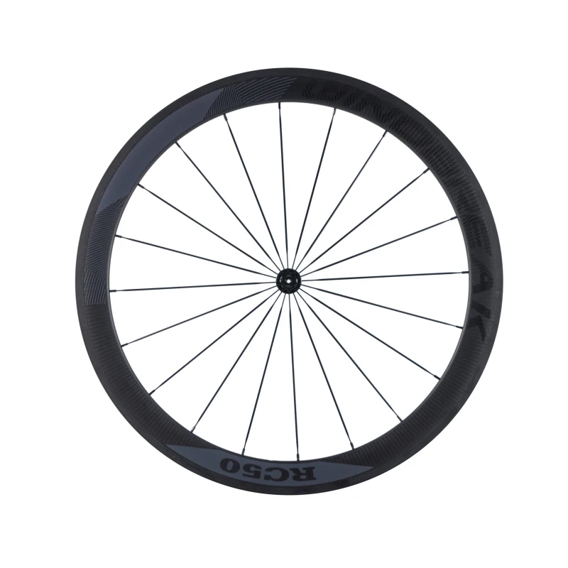WINDBREAK 700C Road Bike Carbon Wheels Tubular 50mm Carbon Wheelset 23mm Width Clincher Wheels Basalt Brake Surface