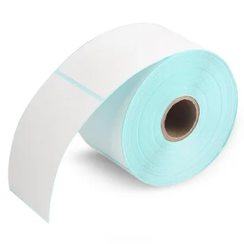 

Label Paper HPRT label thermal printing paper 50 * 80* 480PCS Waterproof bar code printing paper Sticker label printing paper