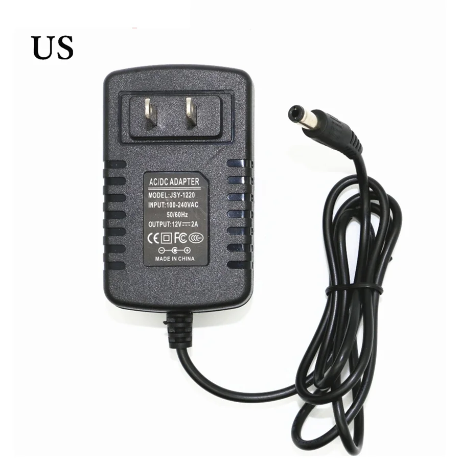 AC 110 V-240 V DC/DC 12V 2A 3A 24 Вт 36 Вт ЕС и США Мощность адаптер+ коннектор питания постоянного тока для 5050 5630 5730 3528 3014 2835 5054 RGB Светодиодные ленты светильник