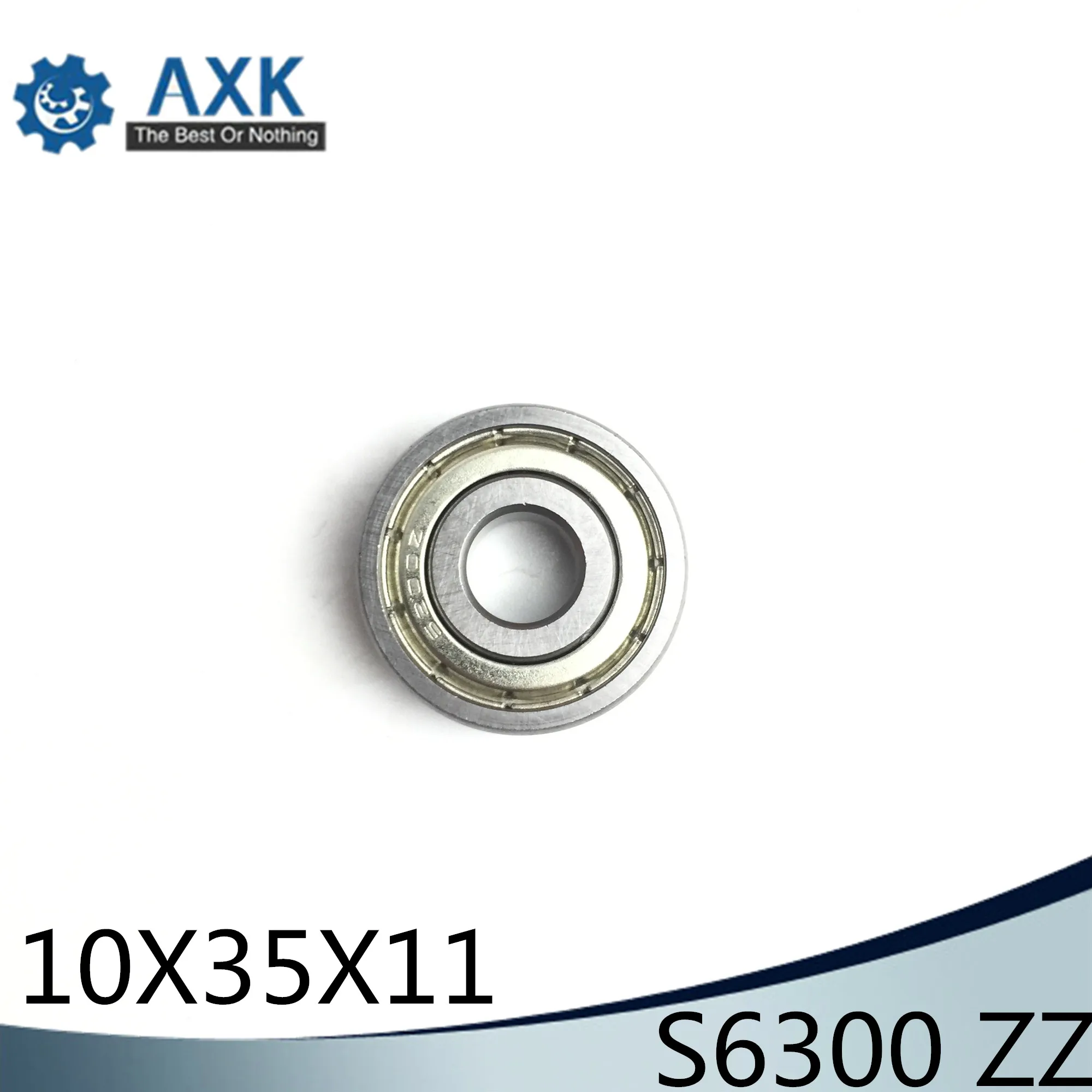 

S6300ZZ Bearing 10*35*11 mm ( 10PCS ) ABEC-1 S6300 Z ZZ S 6300 440C Stainless Steel S6300Z Ball Bearings