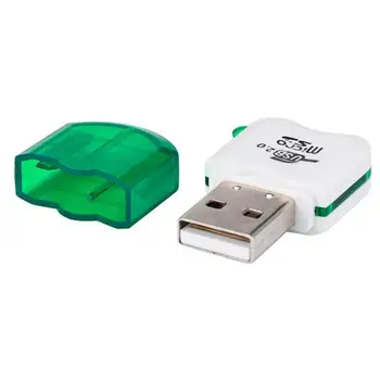 

High Speed Mini USB 2.0 Micro TF T-Flash Memory Card Reader Adapter GN drop shipping